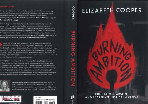 Burning Ambition: Education, Arson, and Learning Justice in Kenya (PDF/EPUB Version)