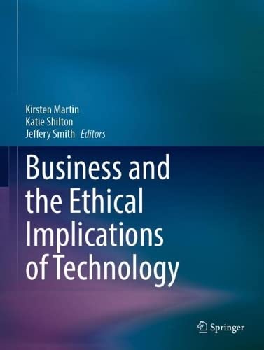 Business and the Ethical Implications of Technology (PDF/EPUB Version)