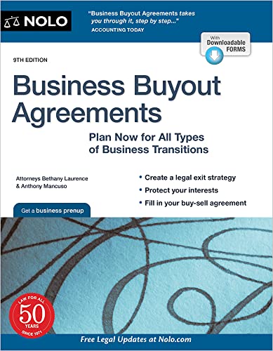 Business Buyout Agreements: Plan Now for All Types of Business Transitions (PDF/EPUB Version)