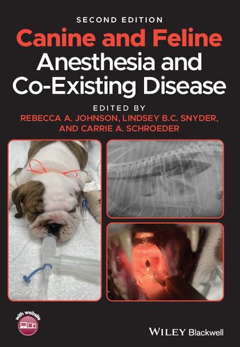 CANINE AND FELINE ANESTHESIA AND CO-EXISTING DISEASE. (PDF/EPUB Version)