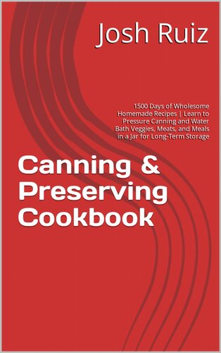 Canning & Preserving Cookbook (PDF/EPUB Version)