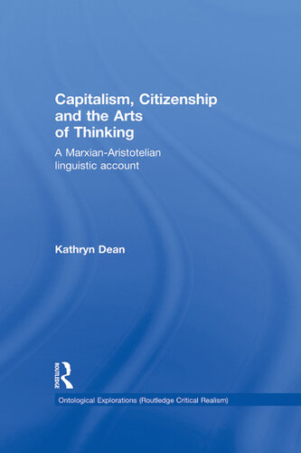 Capitalism, Citizenship and the Arts of Thinking (PDF/EPUB Version)