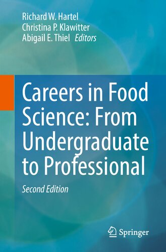 Careers in Food Science: From Undergraduate to Professional (PDF/EPUB Version)