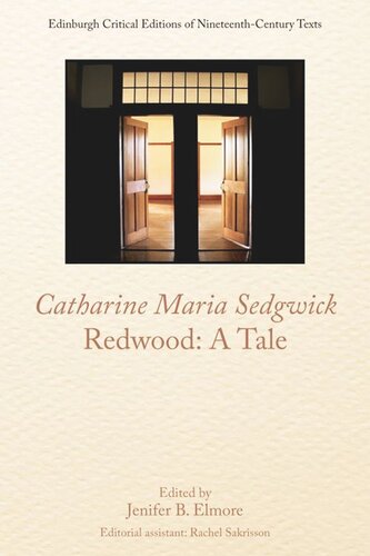 Catharine Sedgwick, Redwood: A Tale (PDF/EPUB Version)