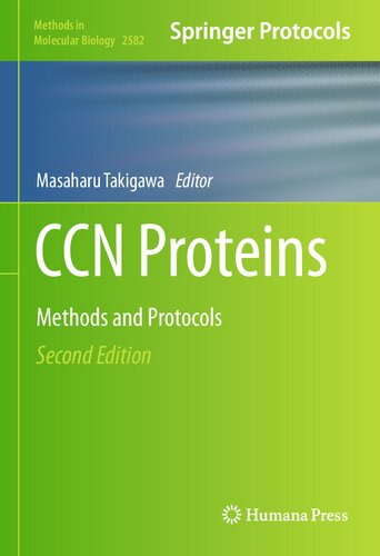 CCN Proteins: Methods and Protocols (PDF/EPUB Version)