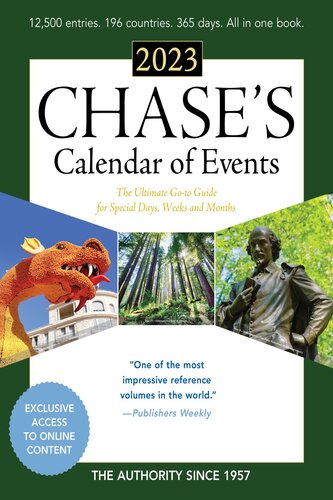 Chase's Calendar of Events 2023: The Ultimate Go-to Guide for Special Days, Weeks and Months (PDF/EPUB Version)
