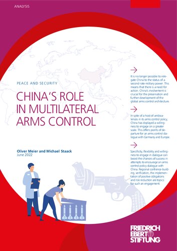 CHINA‘S ROLE IN MULTILATERAL ARMS CONTROL (PDF/EPUB Version)