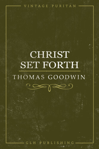 Christ Set Forth (PDF/EPUB Version)