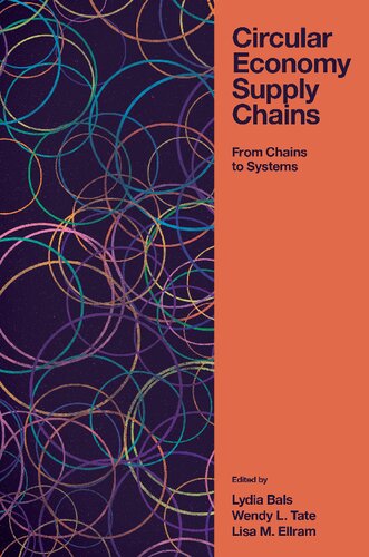 Circular Economy Supply Chains: From Chains to Systems (PDF/EPUB Version)