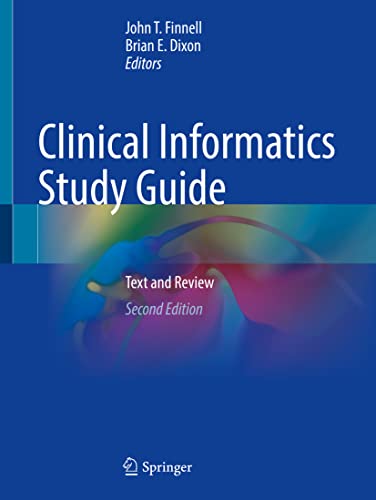 Clinical Informatics Study Guide: Text and Review (PDF/EPUB Version)