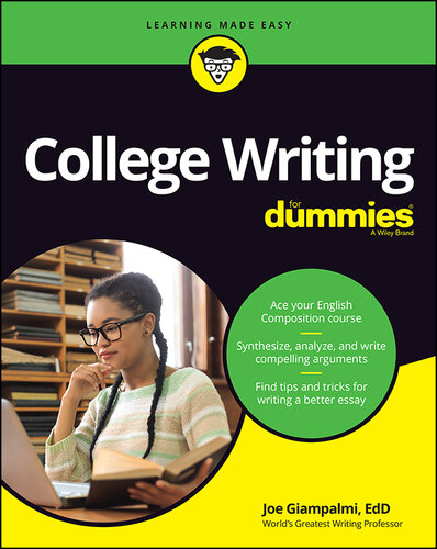 College Writing For Dummies (PDF/EPUB Version)