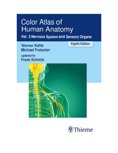 Color Atlas of Human Anatomy, Vol. 3: Nervous System and Sensory Organs (PDF/EPUB Version)