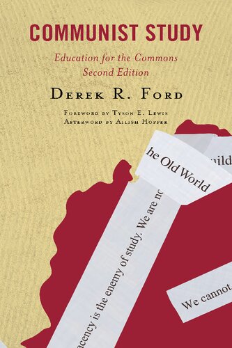 Communist Study: Education for the Commons (PDF/EPUB Version)