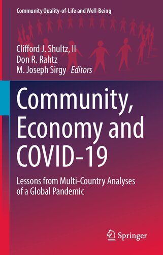 Community, Economy and COVID-19: Lessons from Multi-Country Analyses of a Global Pandemic (Community Quality-of-Life and Well-Being) (PDF/EPUB Version)