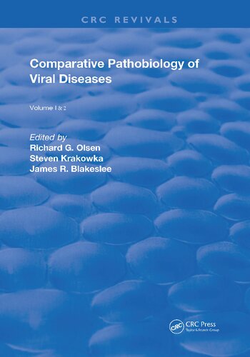 Comparitive Pathobiology of Viral Diseases, 2-Volume Set (PDF/EPUB Version)