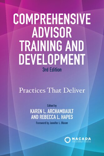 Comprehensive Advisor Training and Development: Practices That Deliver (PDF/EPUB Version)