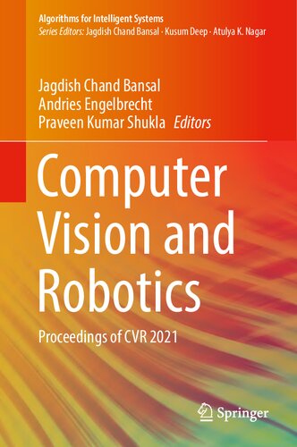 Computer Vision and Robotics. Proceedings of CVR 2021 (PDF/EPUB Version)