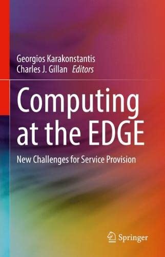 Computing at the EDGE: New Challenges for Service Provision (PDF/EPUB Version)