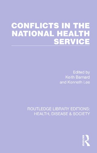 Conflicts in the National Health Service (PDF/EPUB Version)