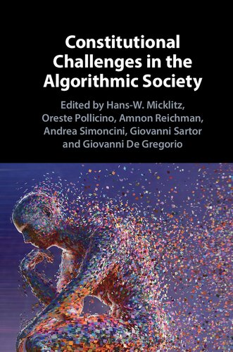 Constitutional Challenges In The Algorithmic Society (PDF/EPUB Version)