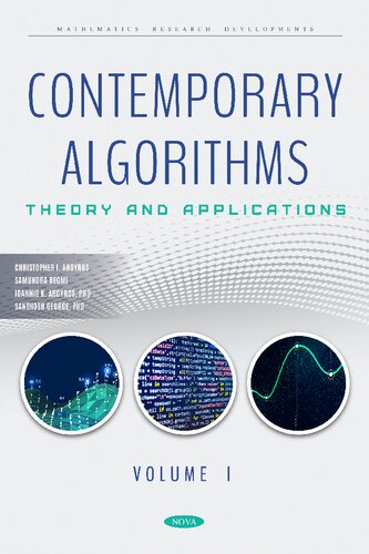 Contemporary Algorithms: Theory and Applications. Volume I (PDF/EPUB Version)