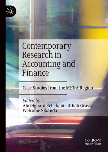 Contemporary Research in Accounting and Finance: Case Studies from the MENA Region (PDF/EPUB Version)