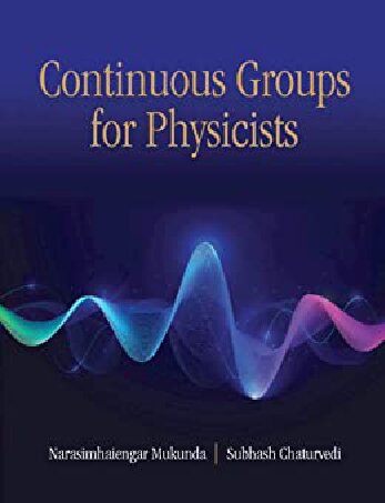 Continuous Groups for Physicists (PDF/EPUB Version)