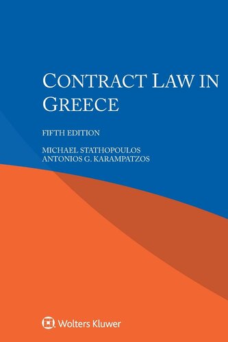 Contract Law in Greece (PDF/EPUB Version)