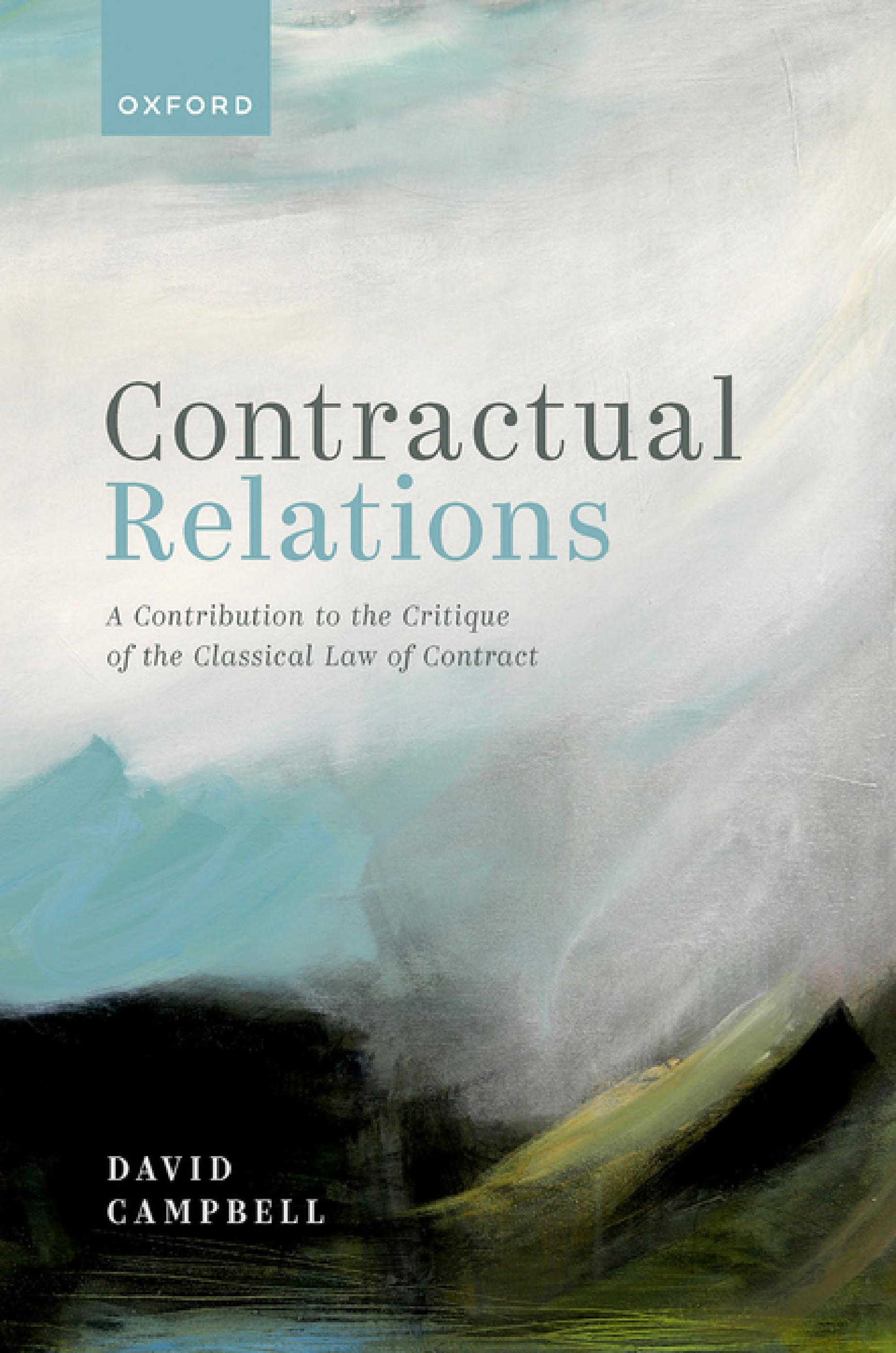 Contractual Relations: A Contribution to the Critique of the Classical Law of Contract Get access Arrow (PDF/EPUB Version)