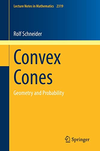 Convex Cones: Geometry and Probability (PDF/EPUB Version)
