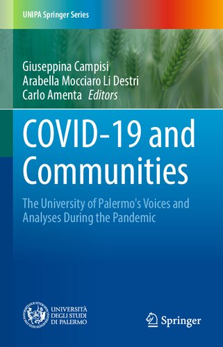 COVID-19 and Communities: The University of Palermo's Voices and Analyses During the Pandemic (UNIPA Springer Series) (PDF/EPUB Version)