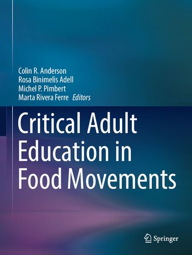 Critical Adult Education in Food Movements (PDF/EPUB Version)