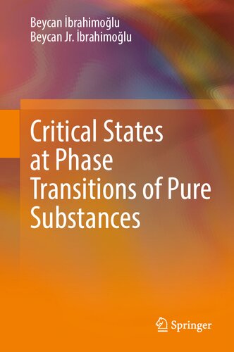 Critical States at Phase Transitions of Pure Substances (PDF/EPUB Version)