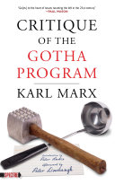 Critique of the Gotha Program (PDF/EPUB Version)