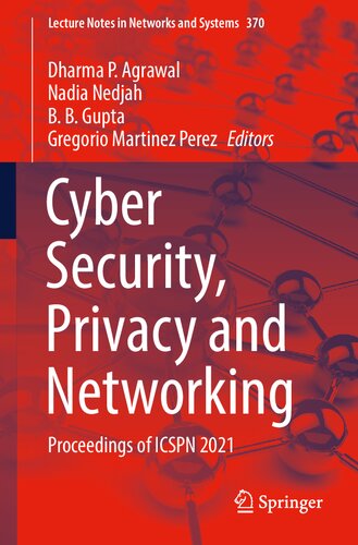 Cyber Security, Privacy and Networking: Proceedings of ICSPN 2021 (PDF/EPUB Version)