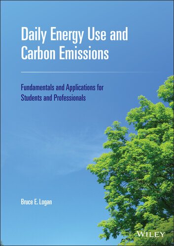 Daily Energy Use and Carbon Emissions: Fundamentals and Applications for Students and Professionals (PDF/EPUB Version)