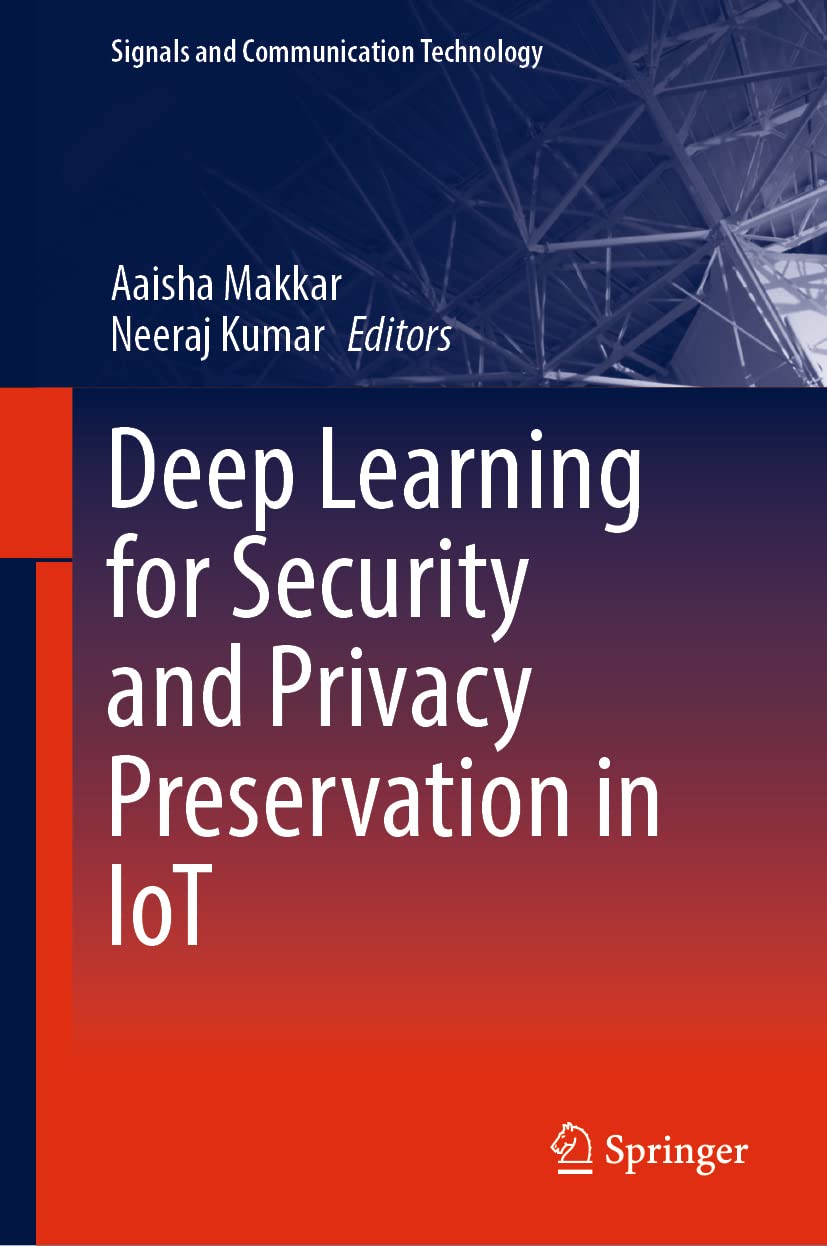 Deep Learning for Security and Privacy Preservation in IoT (PDF/EPUB Version)