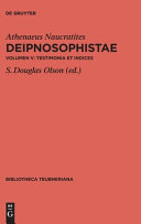 Deipnosophistae, Vol. V: Testimonia et Indices (PDF/EPUB Version)