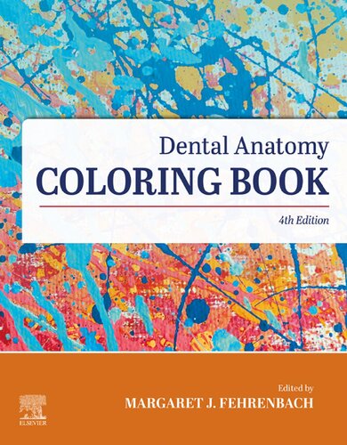 Dental Anatomy Coloring Book (PDF/EPUB Version)