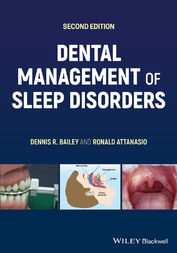 DENTAL MANAGEMENT OF SLEEP DISORDERS (PDF/EPUB Version)