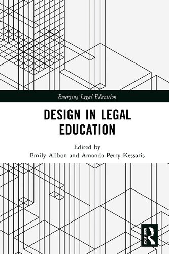 Design in Legal Education (PDF/EPUB Version)