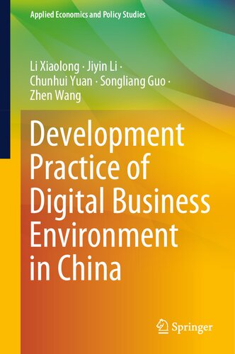 Development Practice of Digital Business Environment in China (Applied Economics and Policy Studies) (PDF/EPUB Version)