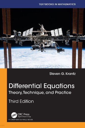 Differential Equations: Theory, Technique, and Practice (Textbooks in Mathematics) (PDF/EPUB Version)