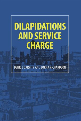 Dilapidations and Service Charge (PDF/EPUB Version)
