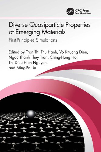 Diverse Quasiparticle Properties of Emerging Materials: First-Principles Simulations (PDF/EPUB Version)