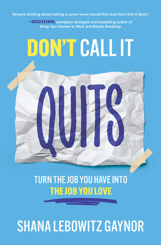 Don't Call It Quits (PDF/EPUB Version)