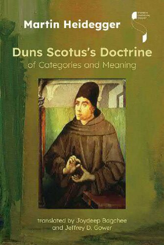 Duns Scotus's Doctrine of Categories and Meaning (PDF/EPUB Version)
