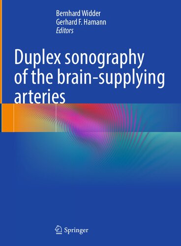 Duplex sonography of the brain-supplying arteries (PDF/EPUB Version)