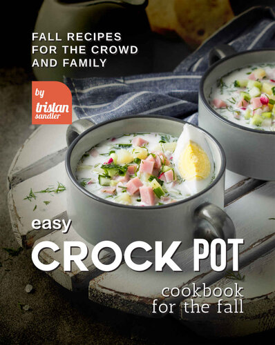 Easy Crock Pot Cookbook for The Fall (PDF/EPUB Version)