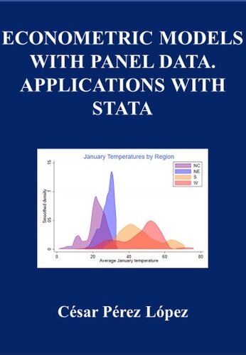 ECONOMETRIC MODELS WITH PANEL DATA. APPLICATIONS WITH STATA (PDF/EPUB Version)